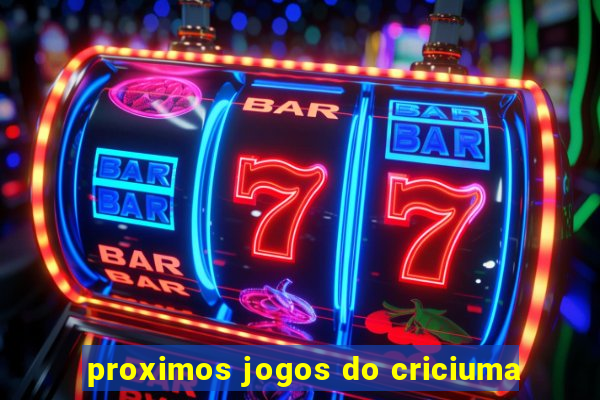 proximos jogos do criciuma